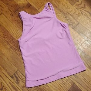 Danskin orchid textured Swim / workout tank top S